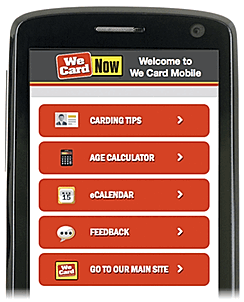 Introducing We Card NOW™ - a Smartphone tool for employees | We Card